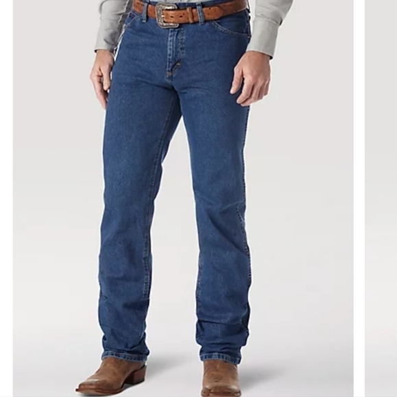 Wrangler cowboy cut regular fit dark stone jeans sz 40x32 new with tags MP28 - Picture 1 of 6